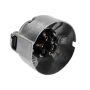 GNIAZDO ALUMINIOWE 7PIN + PODKŁADKA GUMOWA